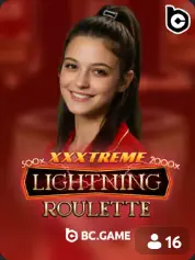 Lightning Roulette vista previa de BC Exclusives