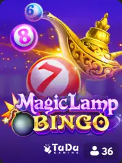 Magic Lamp Bingo vista previa de bingo