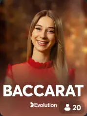 Baccarat Evolution vista previa de casino en vivo