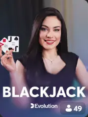 Blackjack Evolution vista previa de casino en vivo