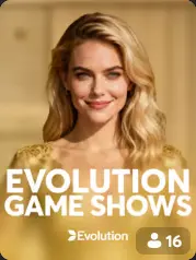Evolution Game Shows vista previa de casino en vivo
