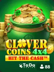 Clover Coins 4X4 Hit The Cash vista previa de slot
